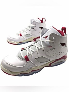 Nike Jordan Flight Club 91 Pure White GS 7Y Woman 8.5 Sneakers Running Shoes